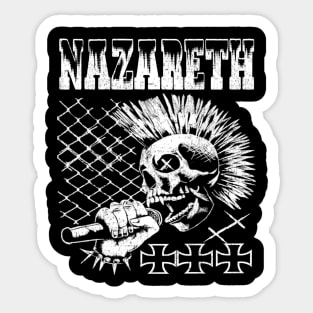 Nazareth skull Sticker